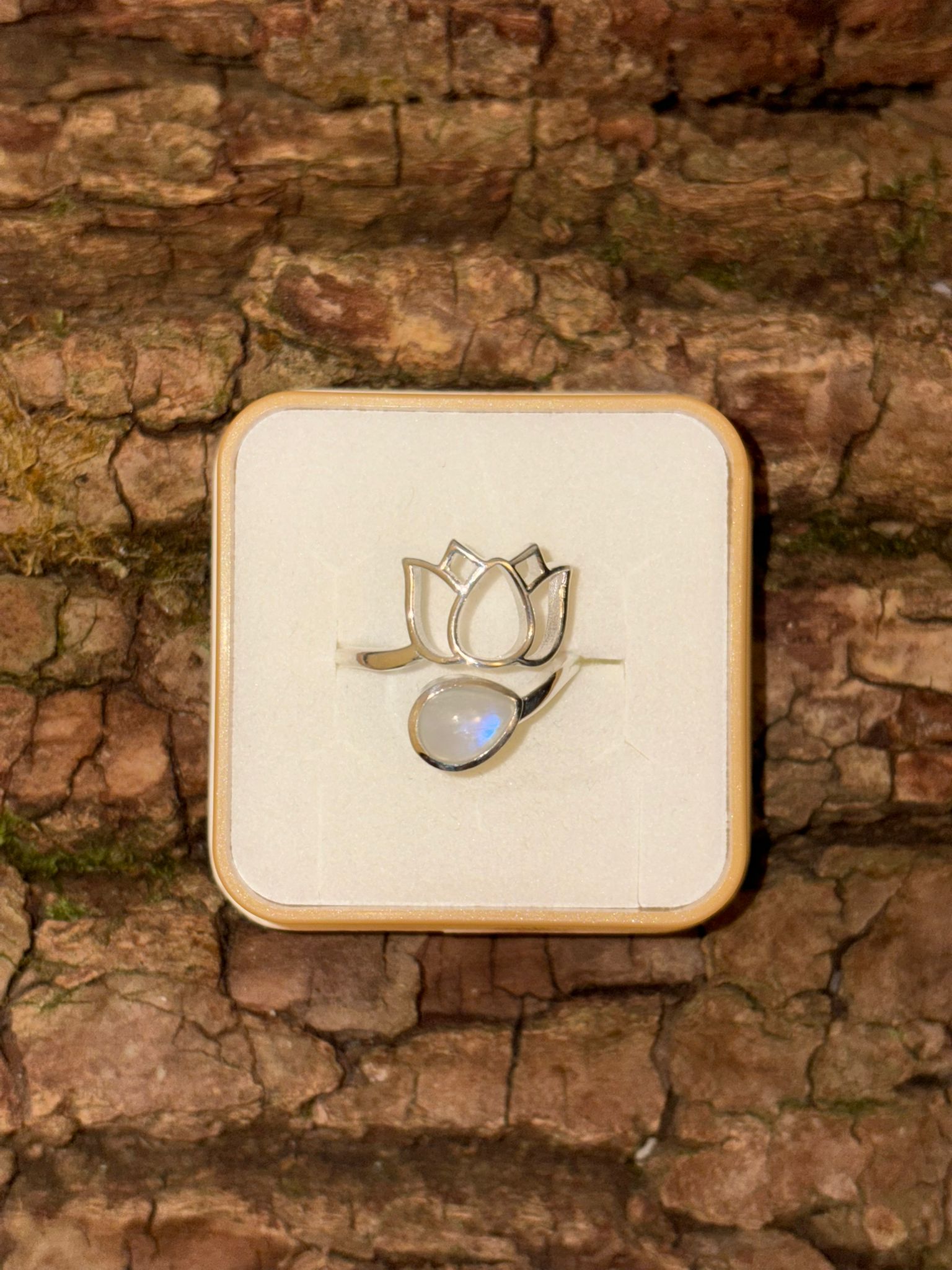 Bague argent 925 péristérite