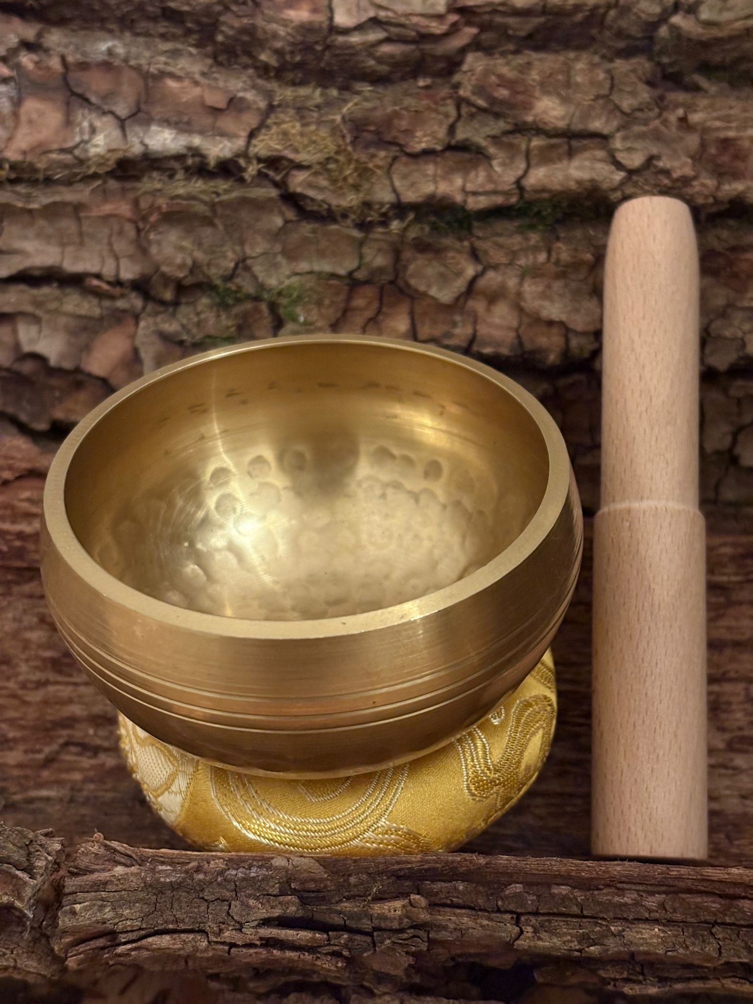 Bol chantant neutre (bol + coussin + baguette)