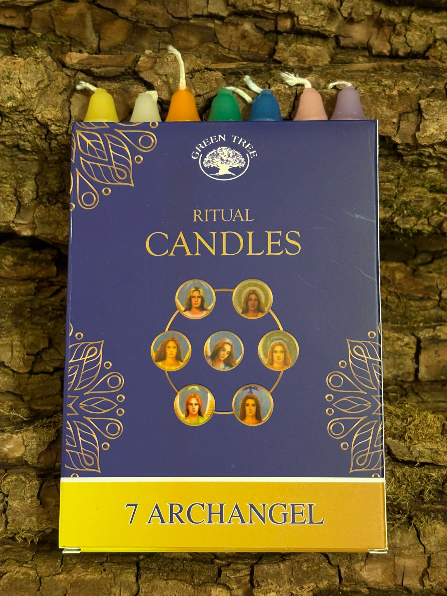 🕯️ Coffret Bougies Rituelles – 7 Archanges