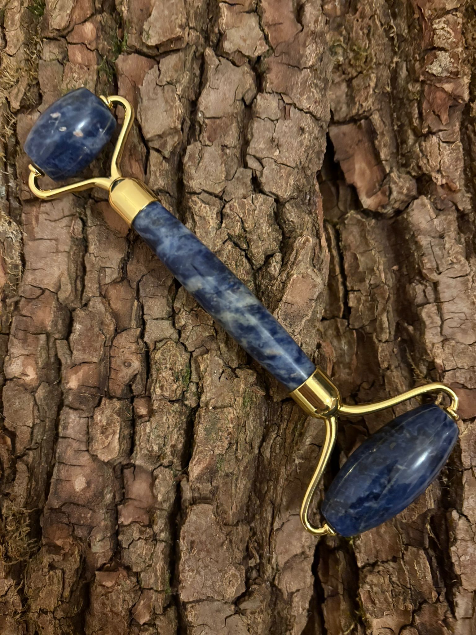 Rouleau de massage sodalite Brésil
