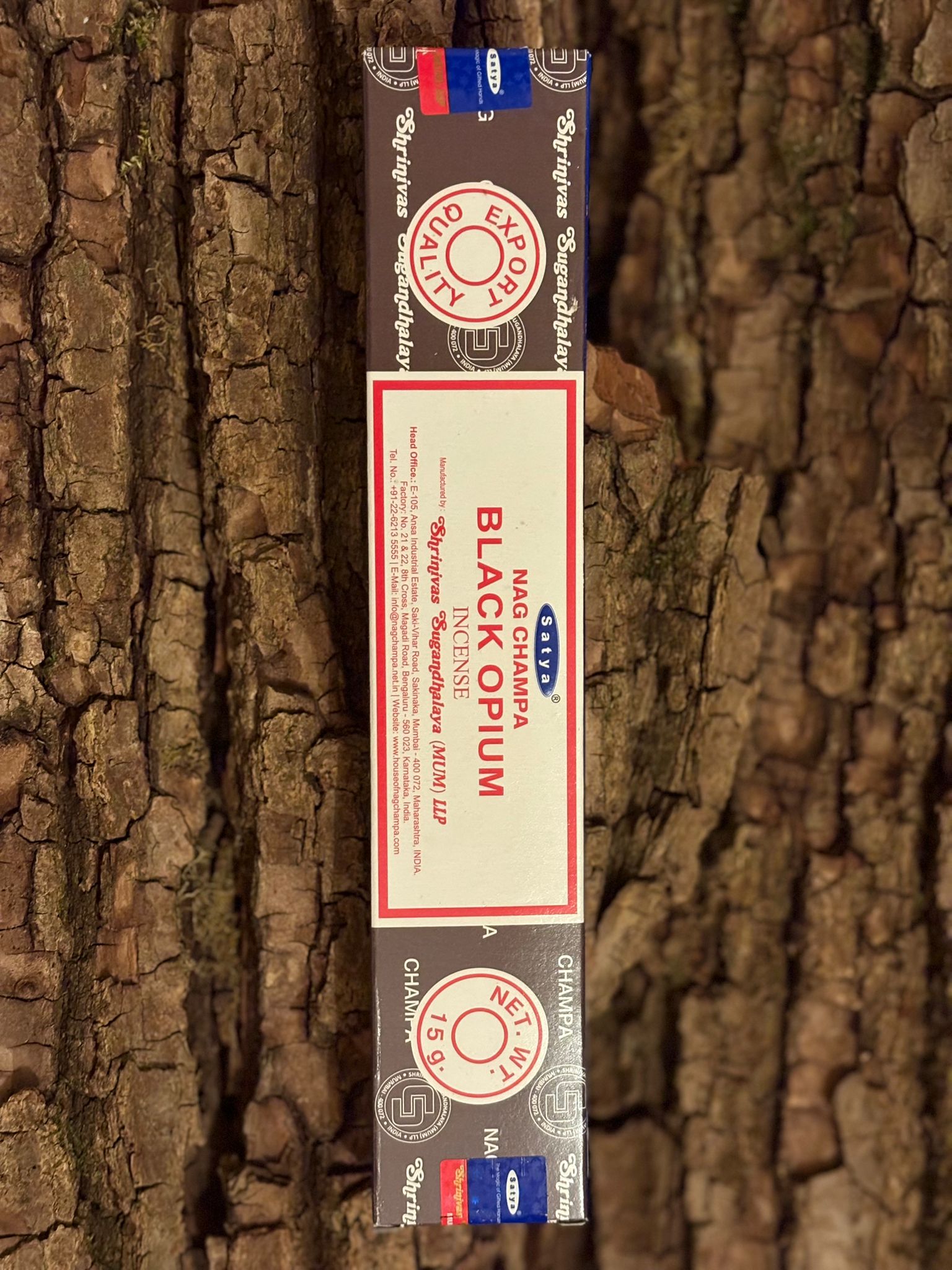 Encens Satya Black Opium