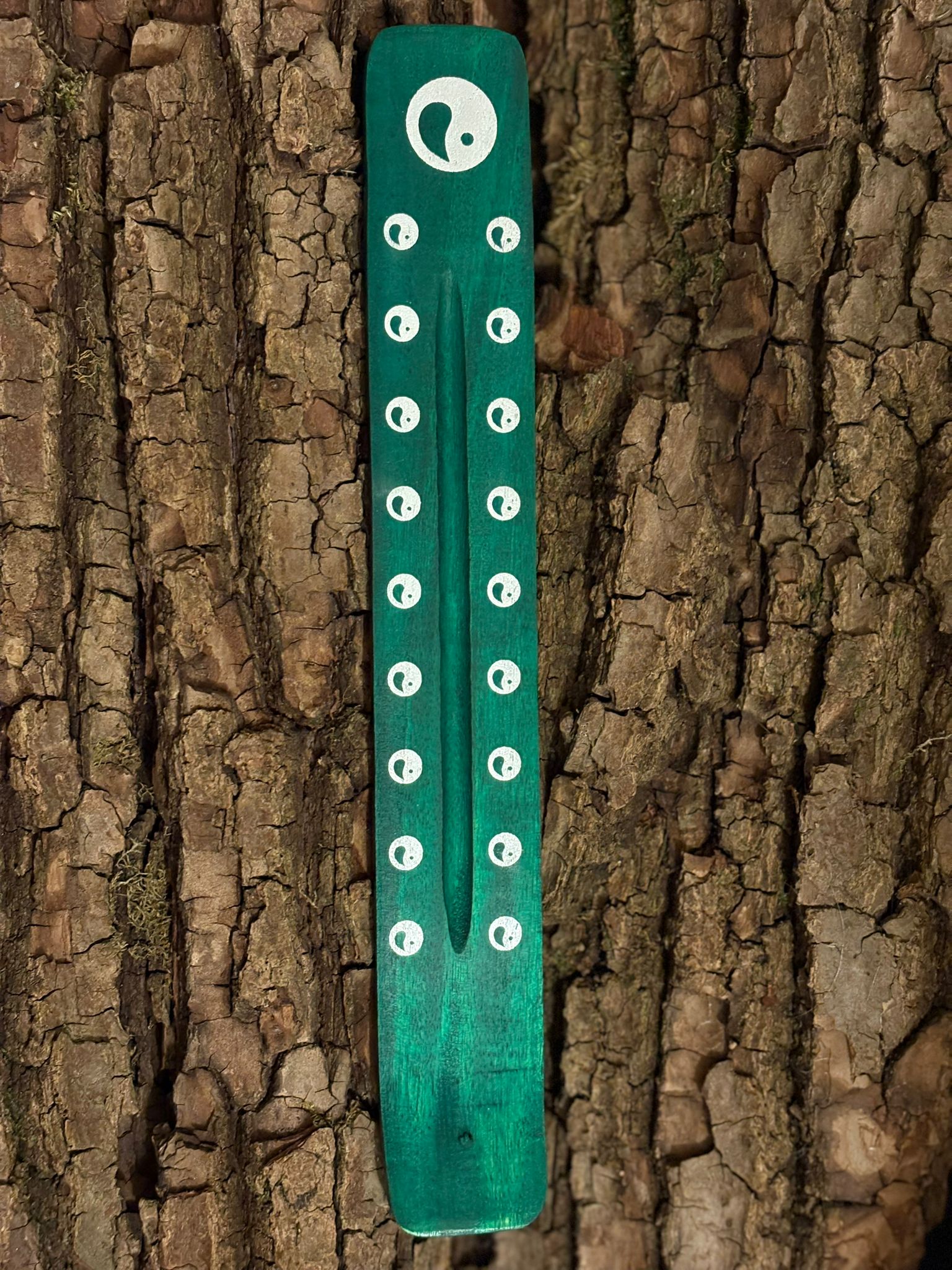 Porte-encens Yin & Yang Vert