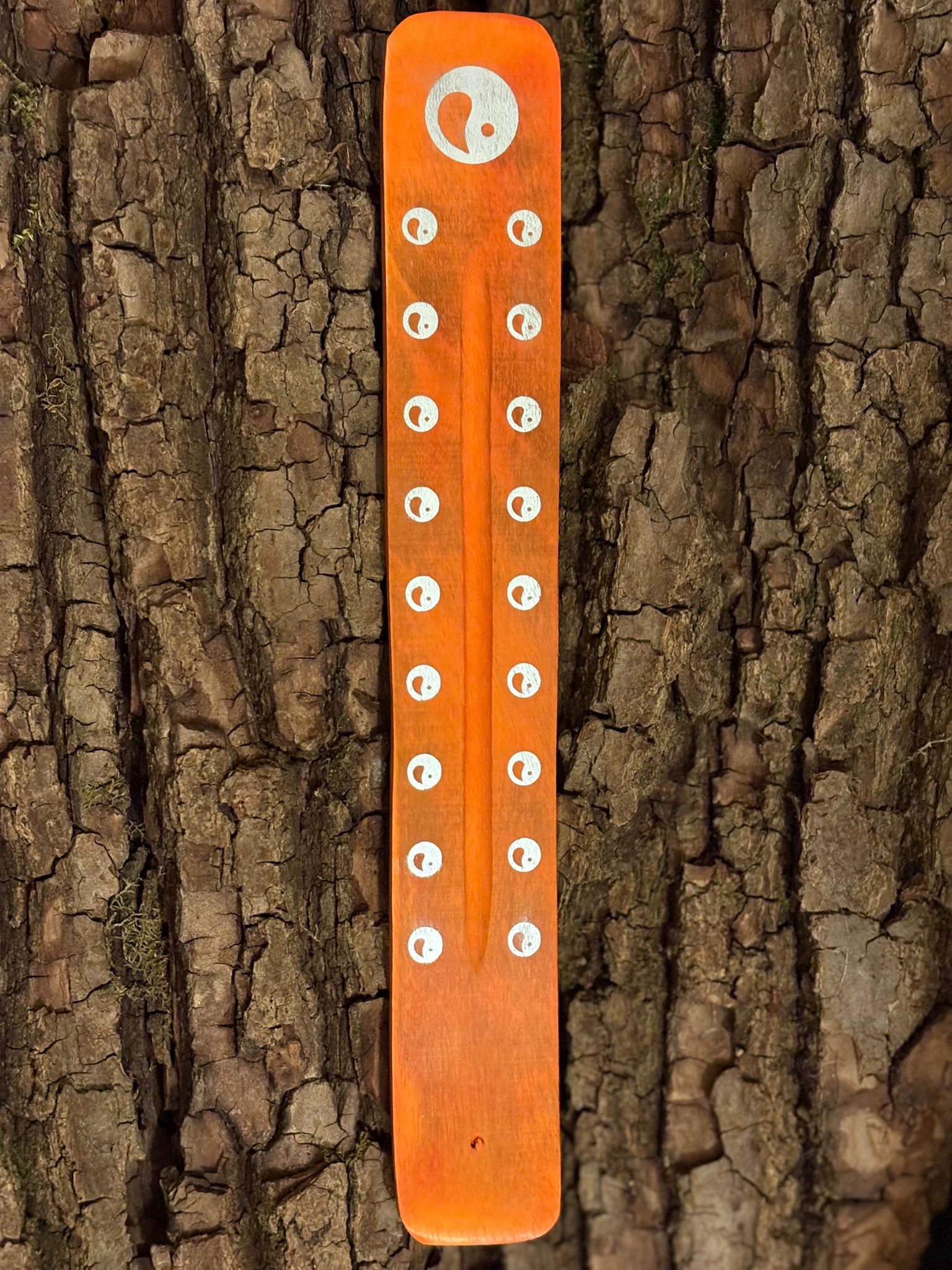 Porte-encens Yin & Yang Orange