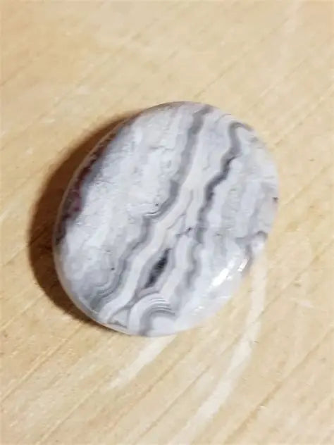 Agate Crazy Lace grise