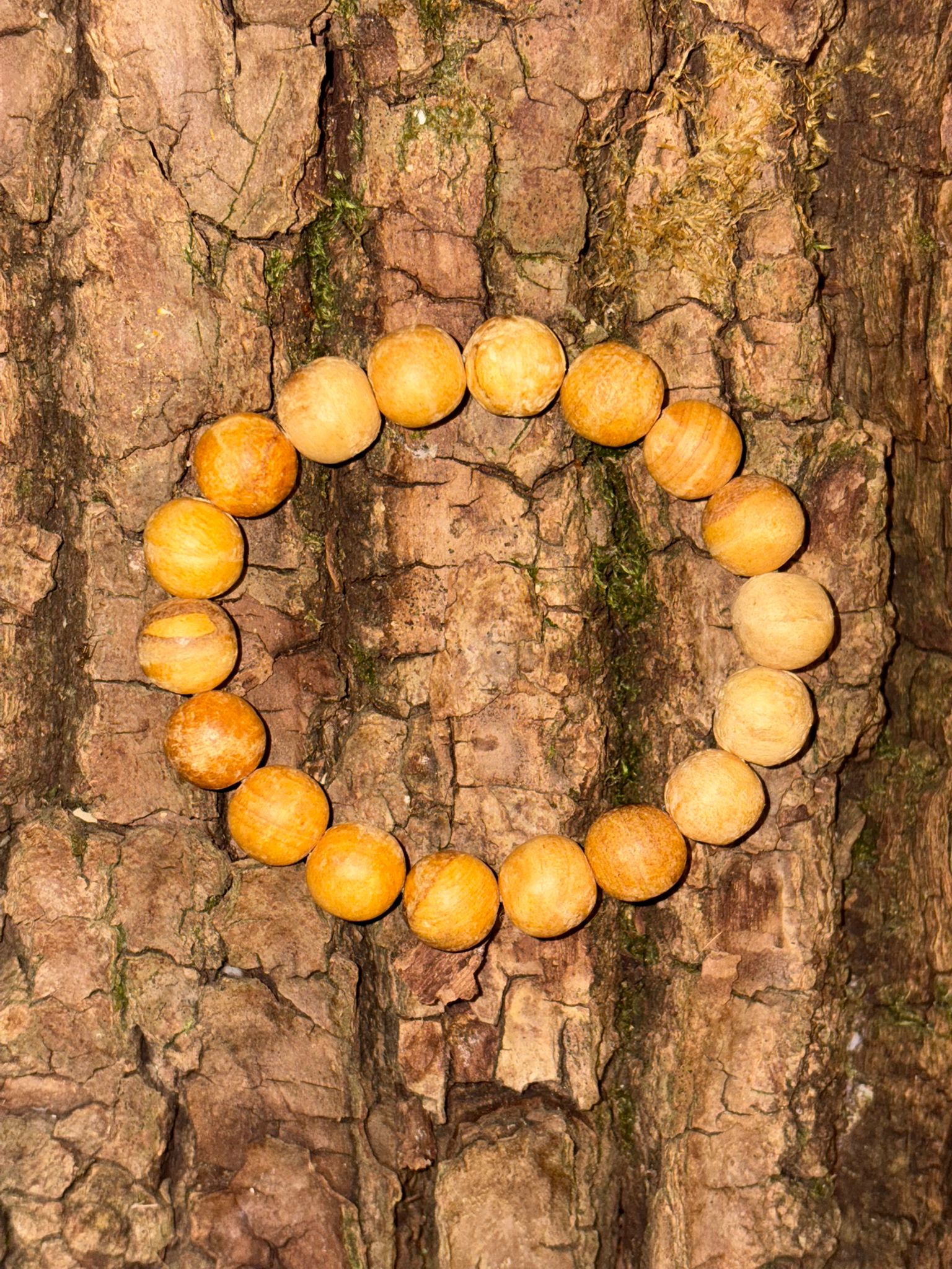 Bracelet boule palo santo