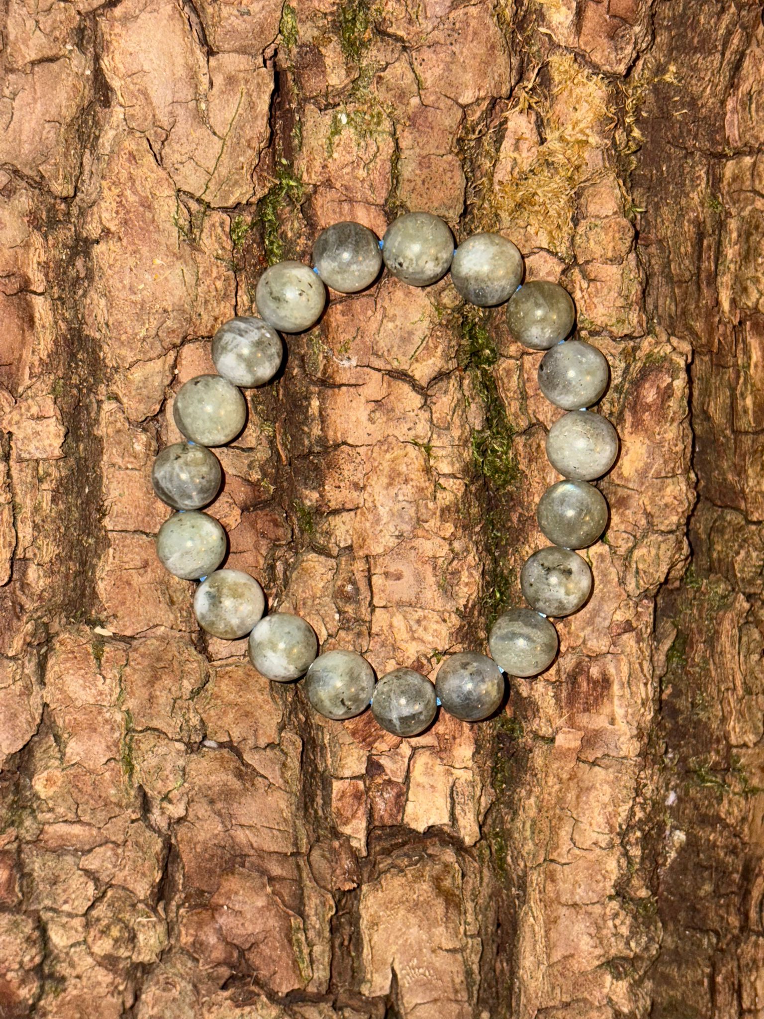 Bracelet boule labradorite