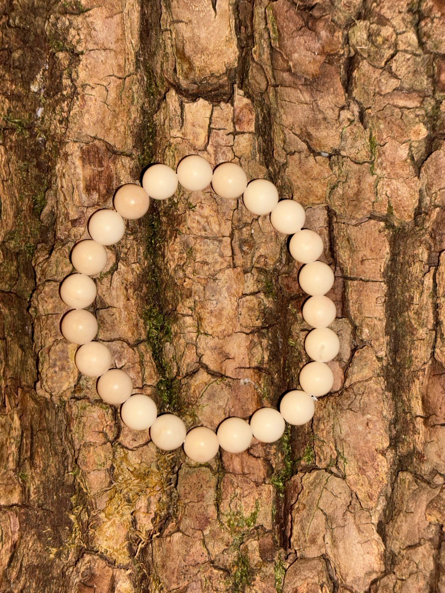 Bracelet boule Agate rivière