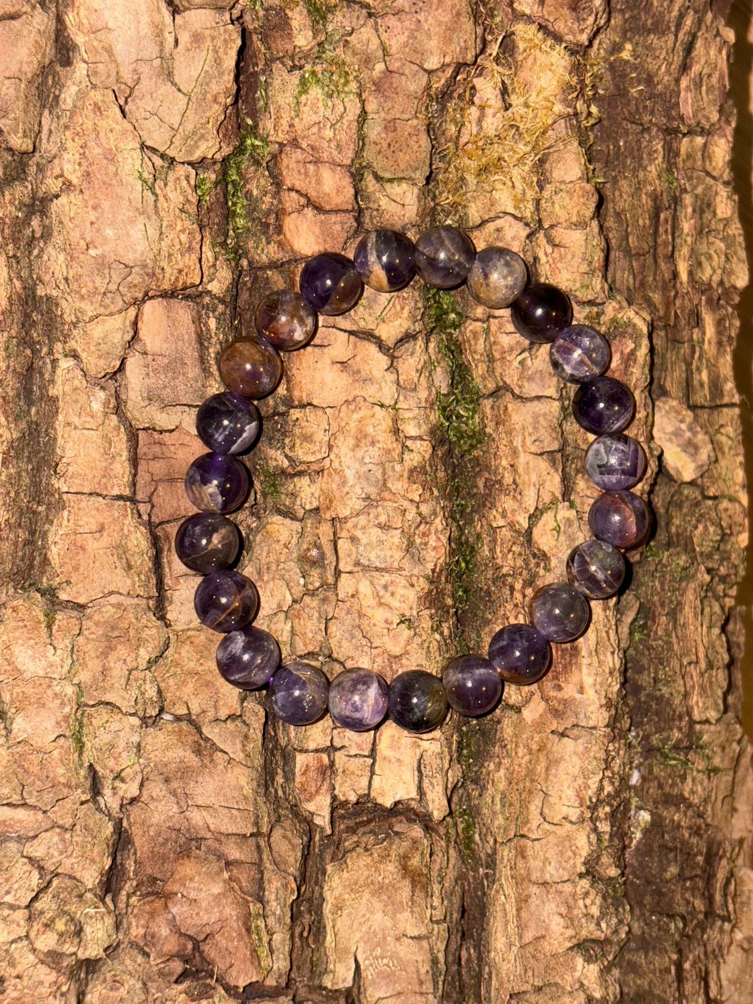 Bracelet boule Améthyste Zambie