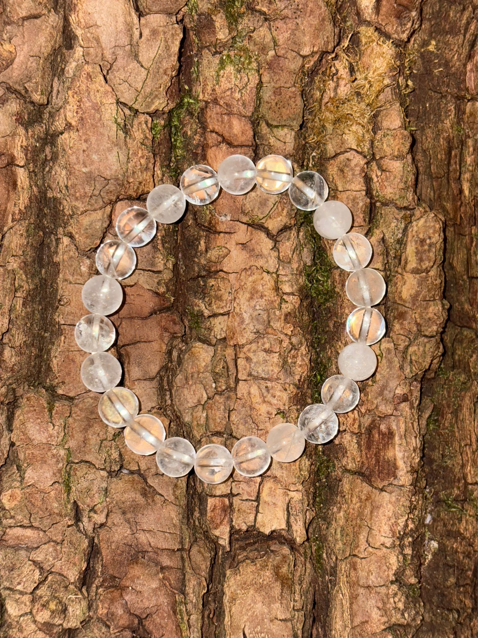 Bracelet boule Cristal de Roche