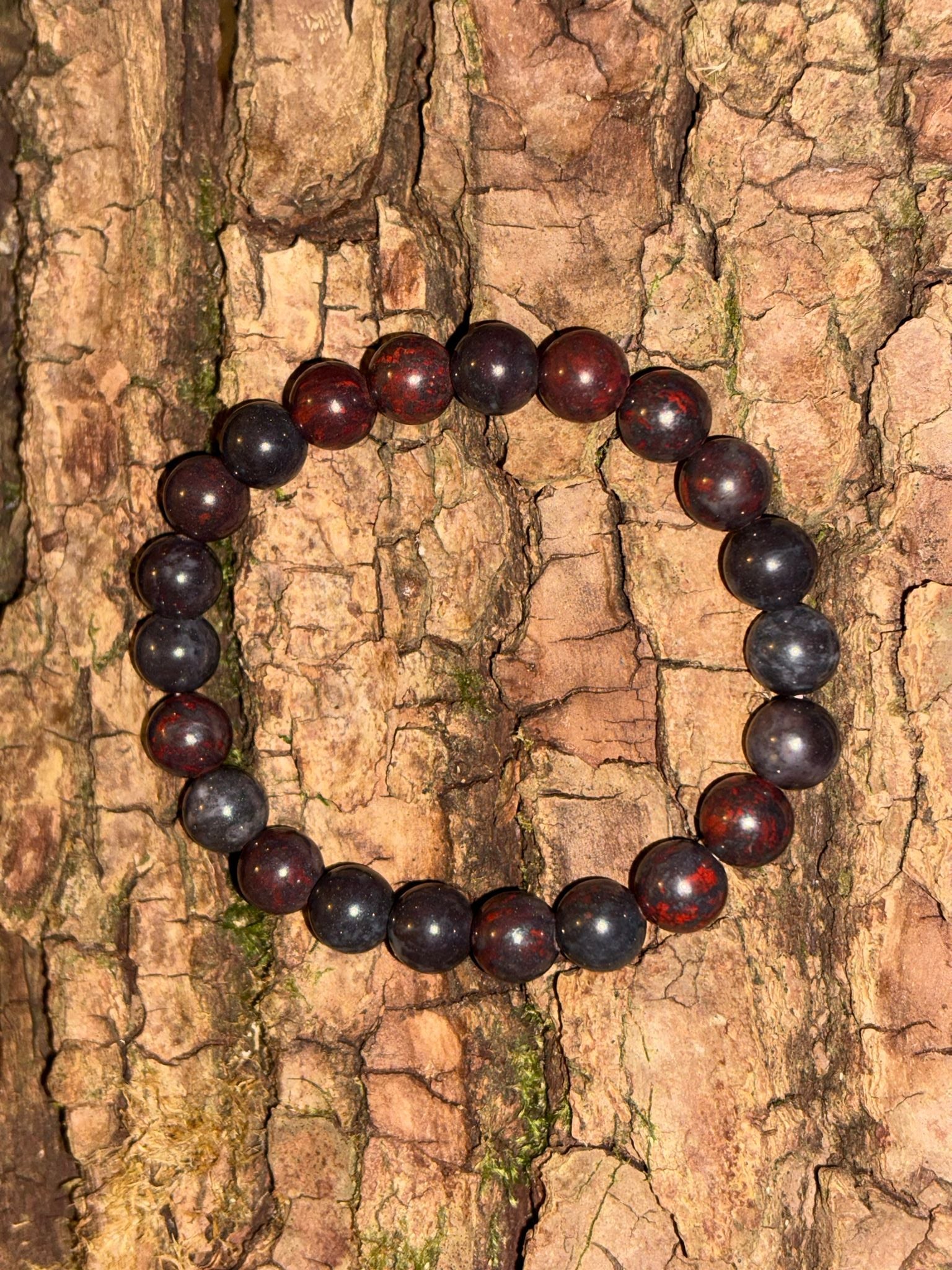 Bracelet boule œil de fer