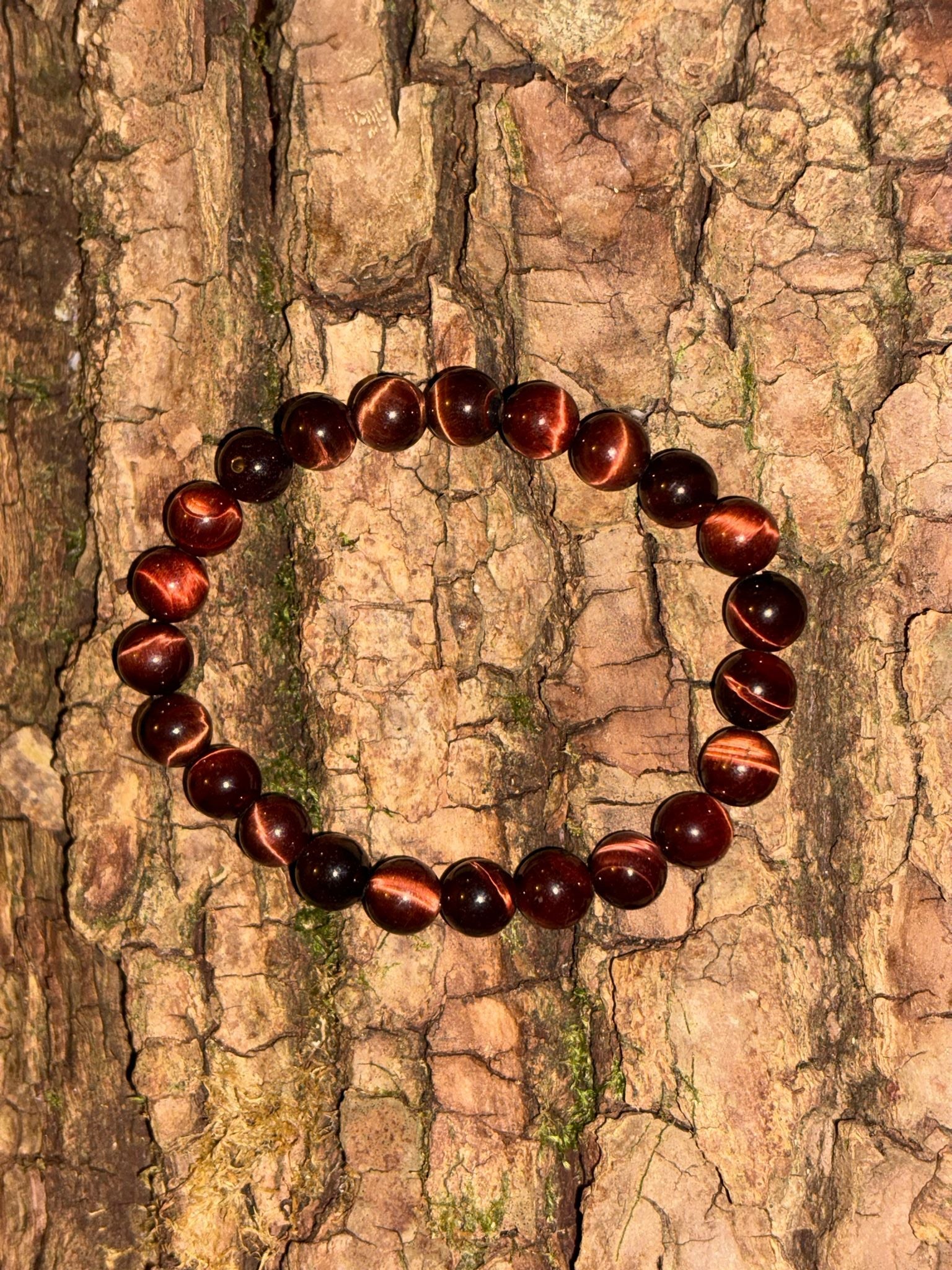 Bracelet boule œil de taureau