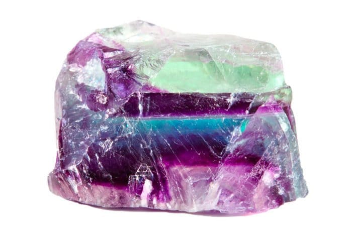 Fluorine (multicolore, violette, claire, rubanée)